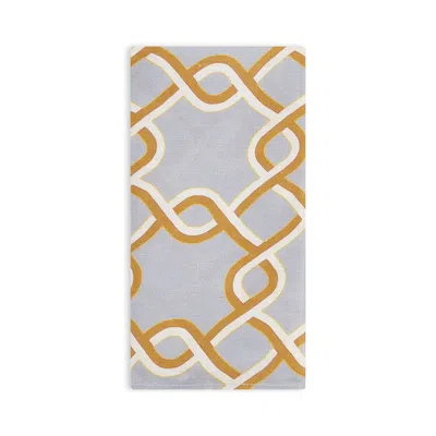 La Doublej Large Napkins Set Of 2 In Tackle Turquoise