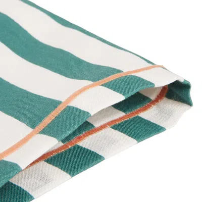 La Doublej Placemat Set Of 2 In Riviera Green