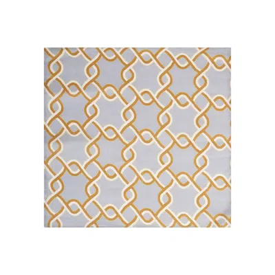 La Doublej Large Napkins Set Of 2 In Tackle Turquoise