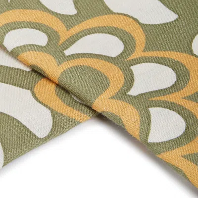 La Doublej Large Tablecloth In Tudor Light Green