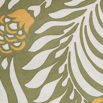 La Doublej Large Tablecloth In Tudor Light Green