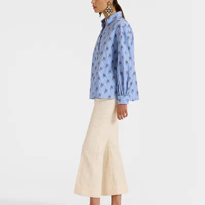 La Doublej Hendrix Pants In Solid Cream