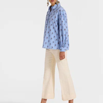 La Doublej Hendrix Pants In Solid Cream