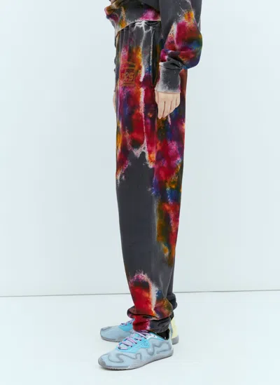 Aries Colourspray Track Pants In Grey