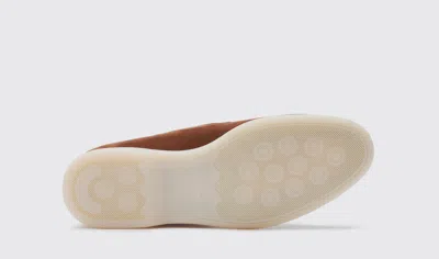 Scarosso Slip-on Suede Boots In Light Brown - Suede
