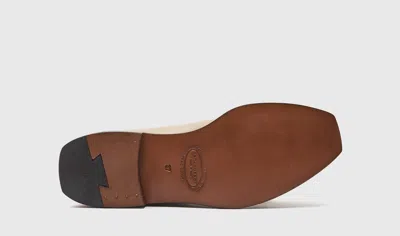 Scarosso Arianna Loafers In Off White - Calf