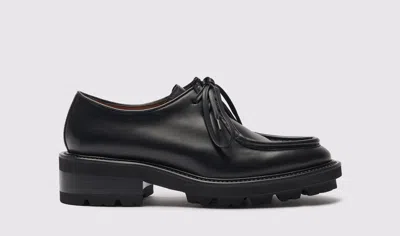 Scarosso Carolina Lace-up Shoes In Black