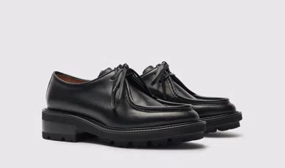 Scarosso Carolina Lace-up Shoes In Black