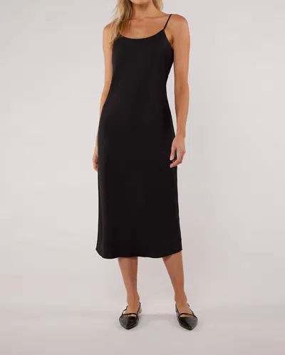 MATTY M JONES SLIP DRESS IN BLACK 