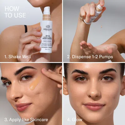 Odacite Flex-perfecting Mineral Drops Tinted Sunscreen Spf 50