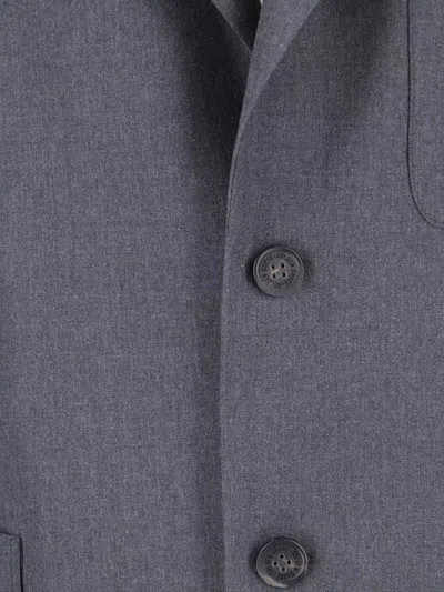 Golden Goose Blazer Single Breasted Front Pockets In Grey