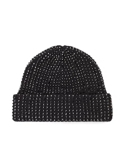 Alexander Wang Crystal-embellished Beanie