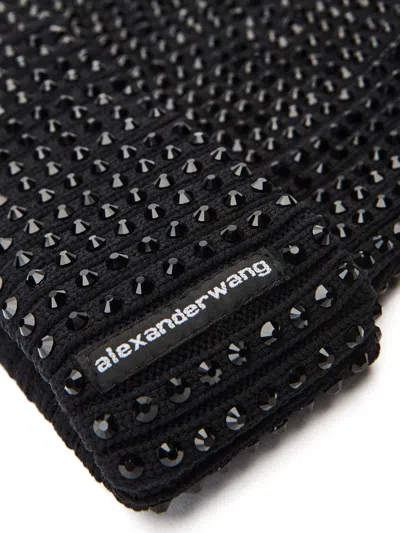 Alexander Wang Crystal-embellished Beanie
