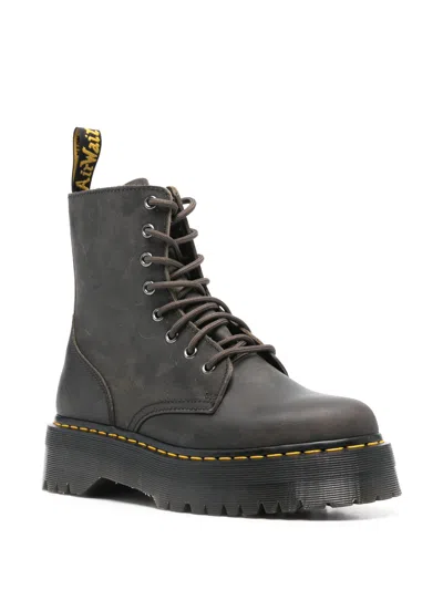 Dr. Martens' 40mm Jadon Hi Polished Leather Boots