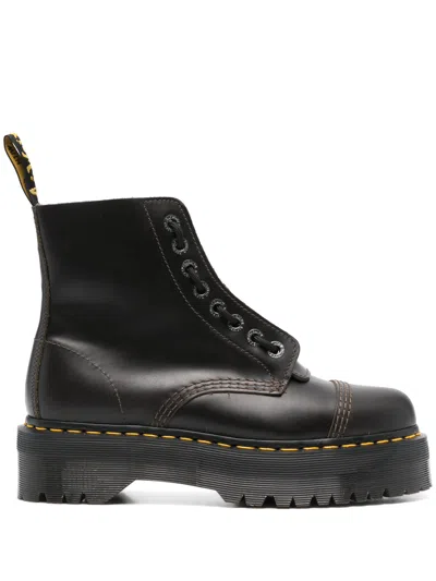 Dr. Martens Man Ankle Boots Black Size 10 Soft Leather