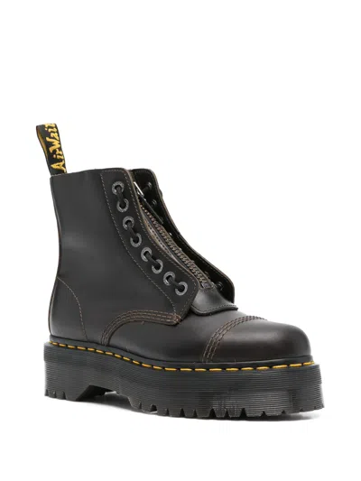 Dr. Martens Man Ankle Boots Black Size 10 Soft Leather