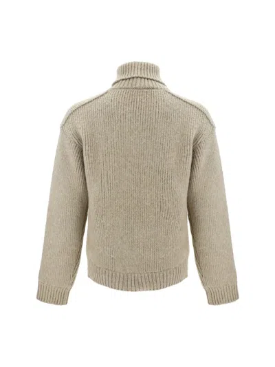 Shop Burberry Knitwear In Beige