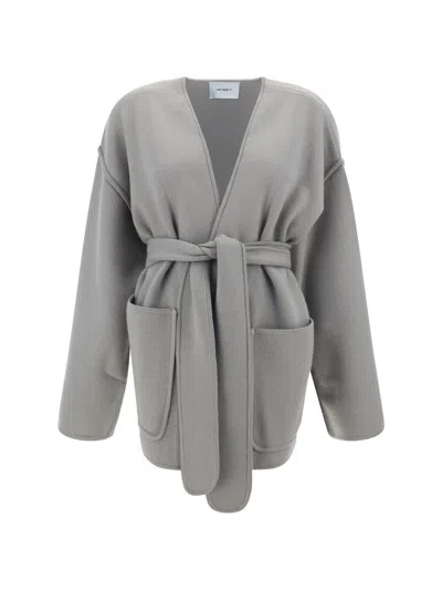 Shop Lisa Yang Coats In Grey