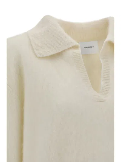 Shop Lisa Yang Knitwear In White