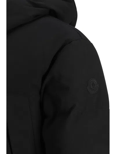 Shop Moncler Down Jackets In Black