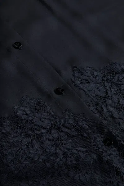 L'agence Adalee Lace Blouse In Black