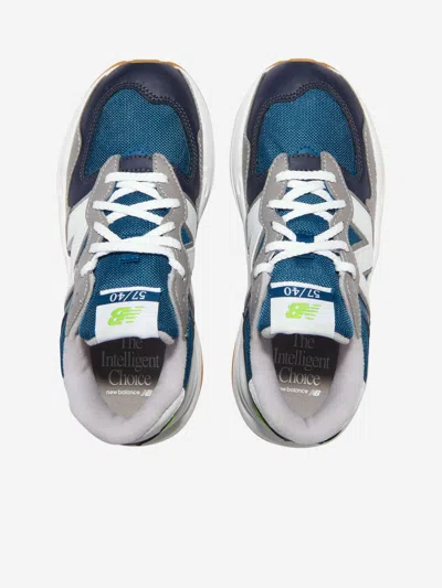 New Balance Kids 5740 Vibrant Athletic Trainers Eu 38.5 Uk 5.5 - Us 6 Blue In Blue