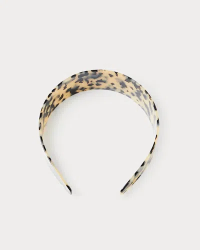 Loeffler Randall Women's Stella Resin Headband In Light Tortoiseshell In Multi