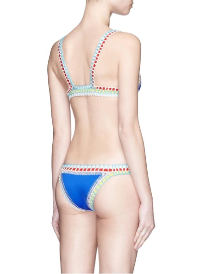 Shop Kiini 'tuesday' Hand Crochet Triangle Bikini Top