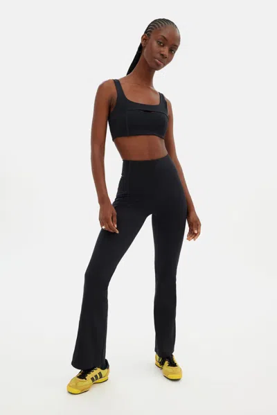 Girlfriend Collective Black Gwen Keyhole Bra