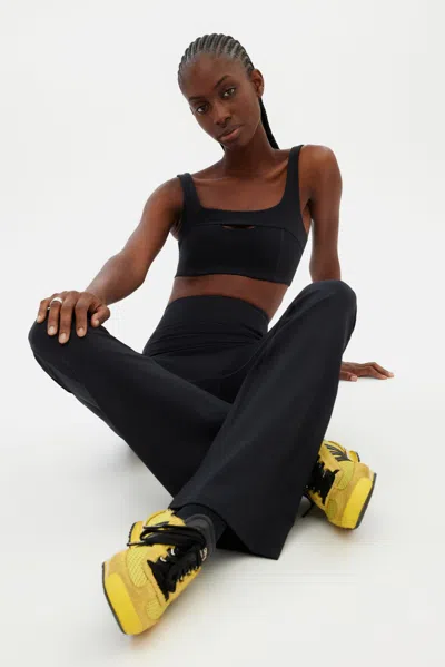 Girlfriend Collective Black Gwen Keyhole Bra