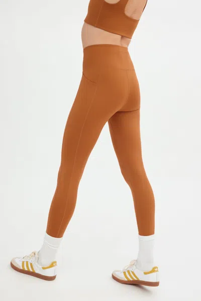 Girlfriend Collective Caramel Compressive Pocket Legging