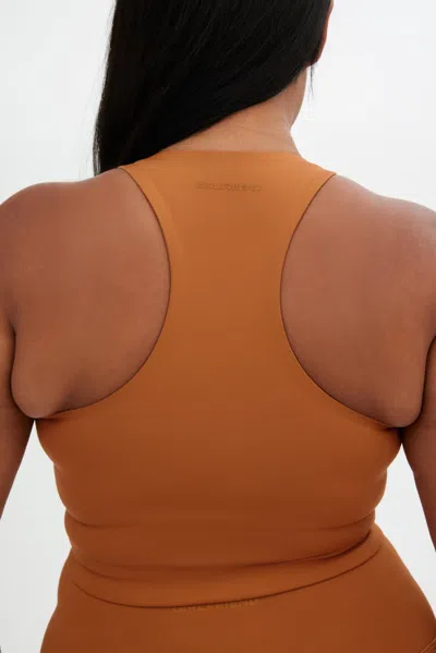 Girlfriend Collective Caramel Paloma Racerback Bra