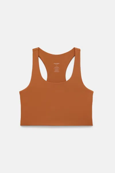 Girlfriend Collective Caramel Paloma Racerback Bra