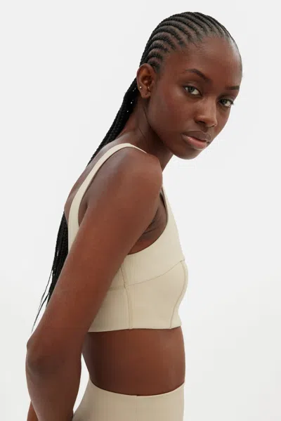 Girlfriend Collective Marble Gwen Keyhole Bra
