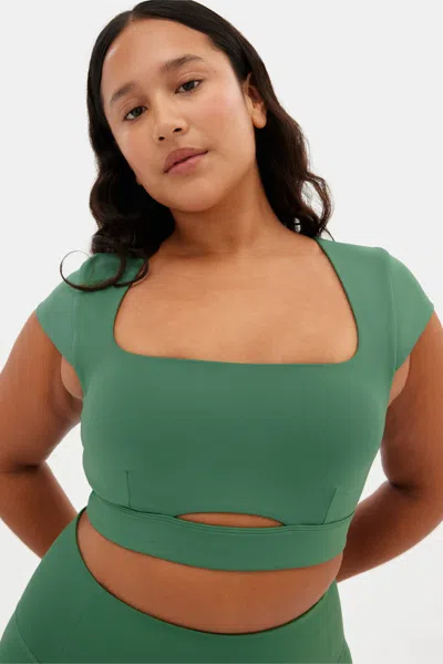 Girlfriend Collective Willow Farrah Cap Sleeve Bra