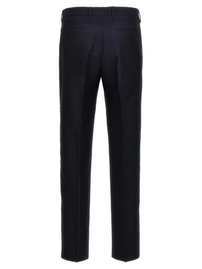 Etro Cotton Pants In Blue