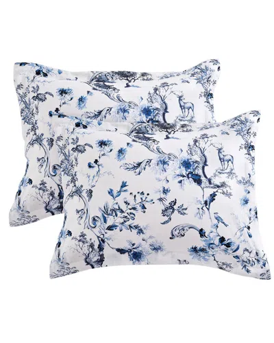 Johnny Was Set Of 2 Luca Linen-blend Shams