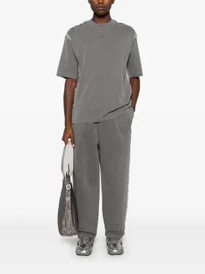 A-cold-wall* Facade Sweatpants In Grey
