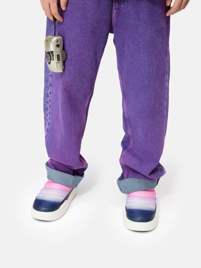 Moon Boot Girls Park Soft Moonrise Shoes In Multicoloured