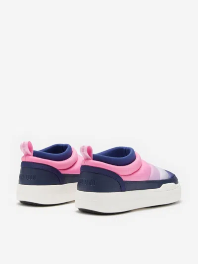 Moon Boot Girls Park Soft Moonrise Shoes In Multicoloured