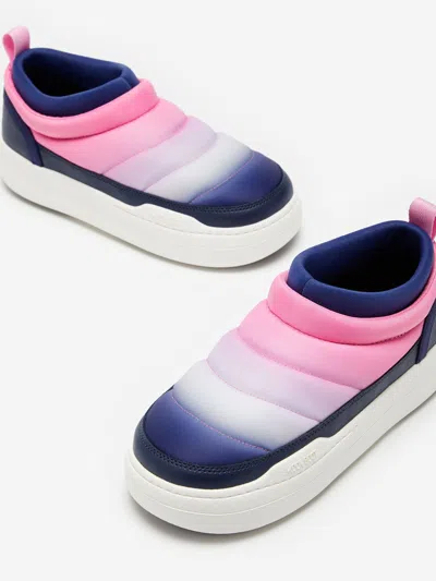 Moon Boot Girls Park Soft Moonrise Shoes In Multicoloured