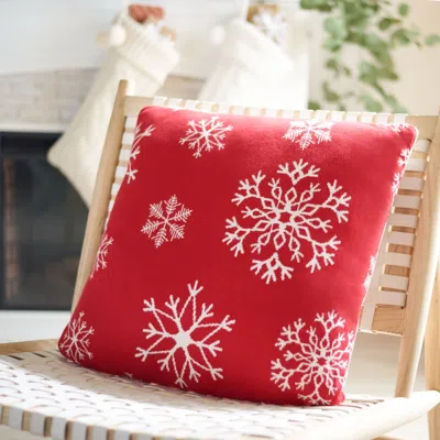 Safavieh Snow Flake Pillow