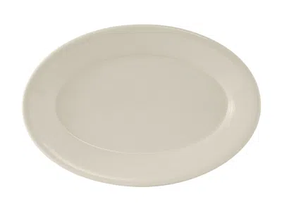 Tuxton Reno Oval Platter 13-1/2"x9" Matching Homer Laughlin, 12 Pieces