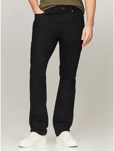 Tommy Hilfiger Denton Straight Fit Black Jean In Multi