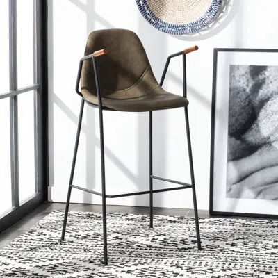 Safavieh Tanner Mid Century Barstool