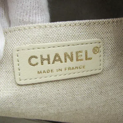 Pre-owned Chanel - Beige Canvas Tote Bag ()