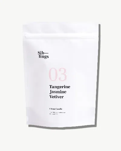 Siblings No 03 — Tangerine, Jasmine, Vetiver
