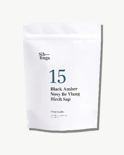 Siblings No 15 — Black Amber, Nosy Be Ylang, Birch Sap
