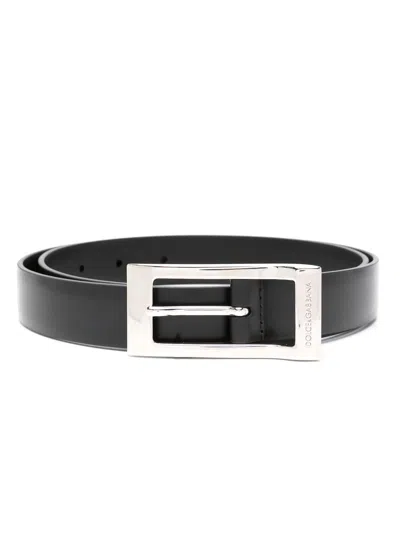 Dolce & Gabbana Brushed-leather Belt