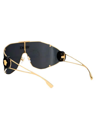 Shop Versace Geometrical Sunglasses 0 Ve2268 100287